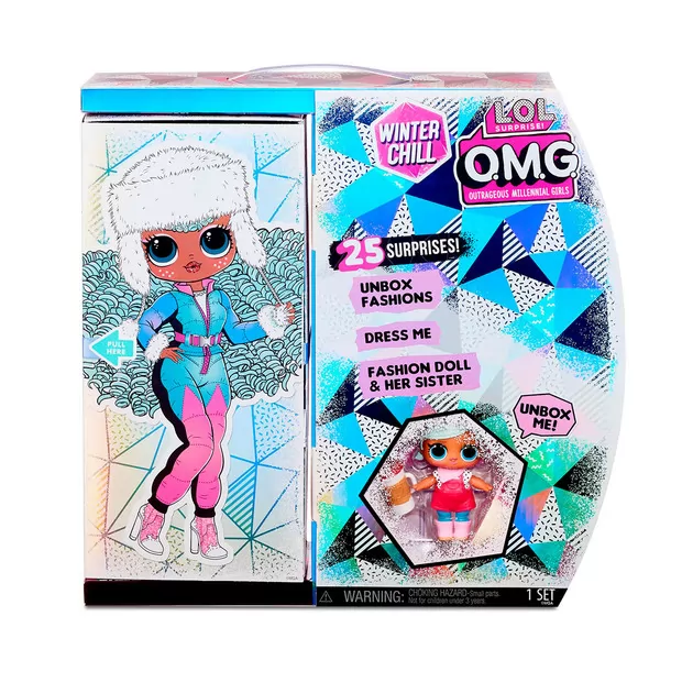Игровой набор с куклой L.O.L. Surprise! серии O.M.G Winter Chill" &ndash; Ледяная Леди"