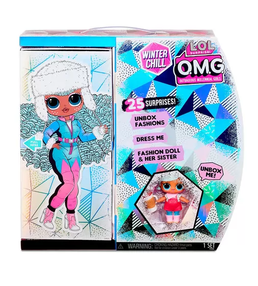 Игровой набор с куклой L.O.L. Surprise! серии O.M.G Winter Chill" – Ледяная Леди" - 570240_3.jpg - № 3
