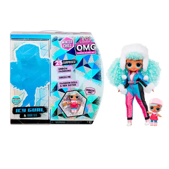 Игровой набор с куклой L.O.L. Surprise! серии O.M.G Winter Chill" – Ледяная Леди"