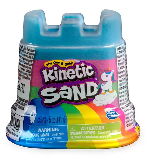 Пісок для дитячої творчості - KINETIC SAND МІНІ-ФОРТЕЦЯ (різнокольоровий, 141 g) - 71477_2.jpg - № 2