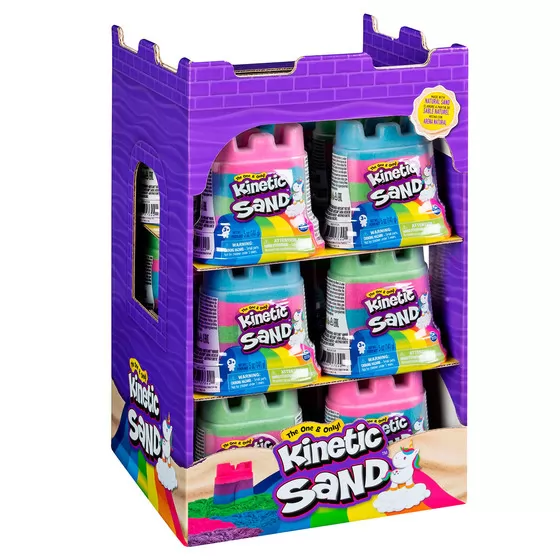 Песок для детского творчества - KINETIC SAND МИНИ-КРЕПОСТЬ (разноцветный, 141 g)