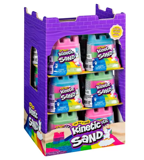 Песок для детского творчества - KINETIC SAND МИНИ-КРЕПОСТЬ (разноцветный, 141 g) - 71477_8.jpg - № 8