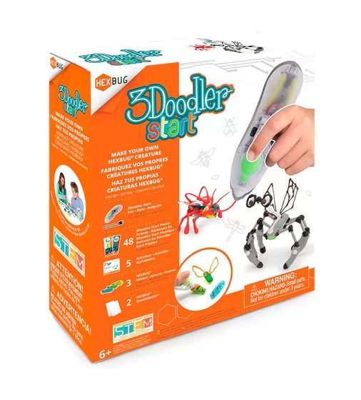 3D-ручка 3Doodler Start для дитячої творчості - Hexbug - 8SPSRBUG3E_12.jpg - № 12