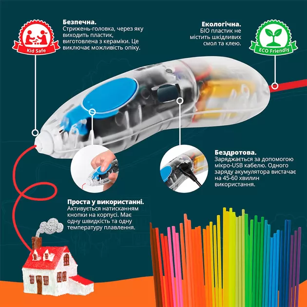 3D-ручка 3Doodler Start для дитячої творчості - Роботехніка
