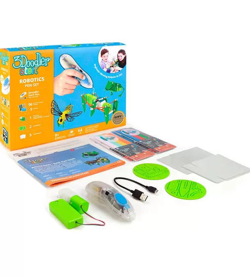 3D-ручка 3Doodler Start для дитячої творчості - Роботехніка - 3DS-ROBP-COM_1.jpg - № 1