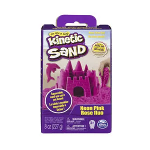 Пісок Для Дитячої Творчості Kinetic Sand Neon (Рожевий)