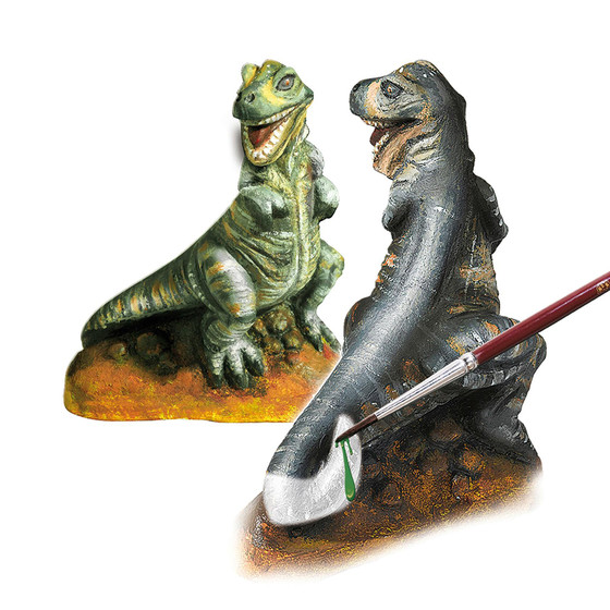 Набір Для Створення Гіпсової Фігурки - T-Rex