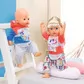 Набір одягу для ляльки BABY born - Трендовий спортивний костюм (рожевий) - 826980-1_3.jpg - № 3