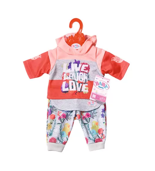 Набор одежды для куклы BABY born - Трендовый спортивный костюм (розовый) - 826980-1_5.jpg - № 5