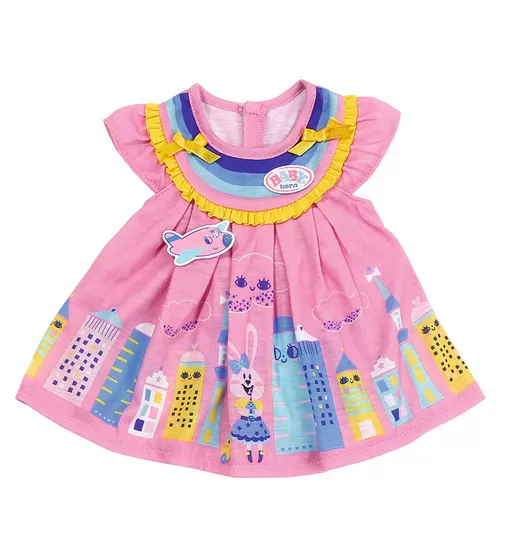 Одяг для ляльки BABY born - Мила сукня (рожеве) - 828243-1_1.jpg - № 1