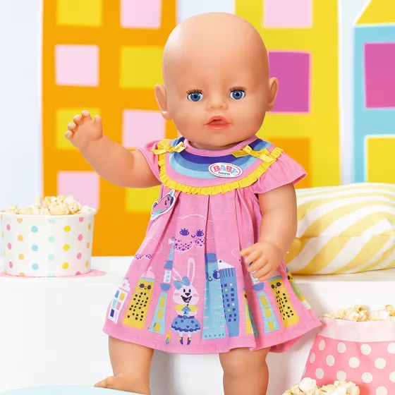 Одежда для куклы BABY born - Милое платье (розовое)