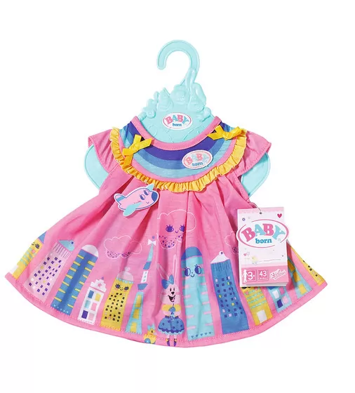 Одяг для ляльки BABY born - Мила сукня (рожеве) - 828243-1_5.jpg - № 5