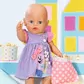 Одяг для ляльки BABY born - Мила сукня (фіолетове) - 828243-2_2.jpg - № 2