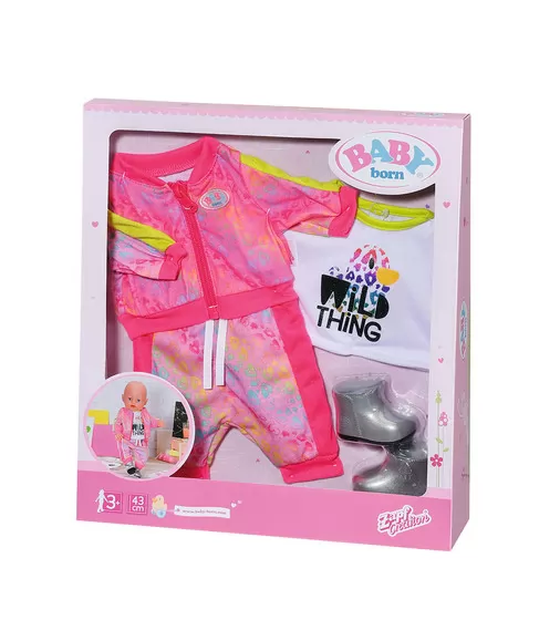 Набор одежды для куклы BABY born - Трендовый розовый - 828335_8.jpg - № 8