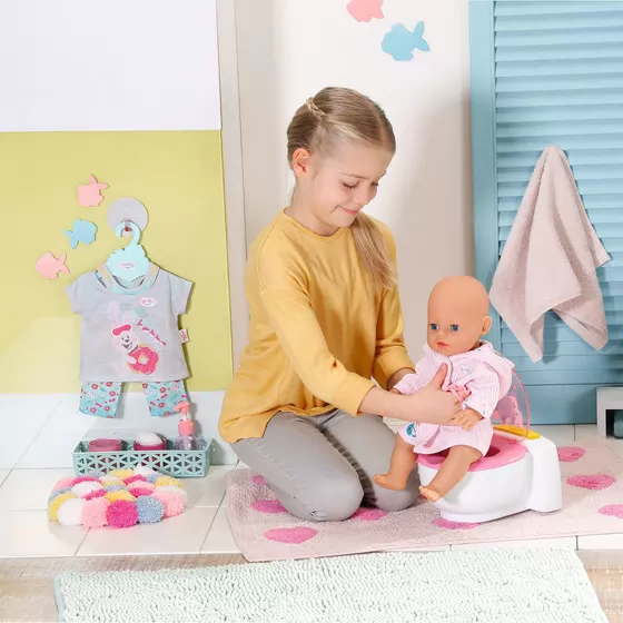 Интерактивный унитазик для куклы BABY born