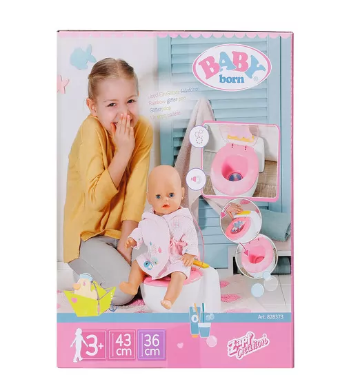 Інтерактивний унітазік для ляльки BABY born - 828373_11.jpg - № 11