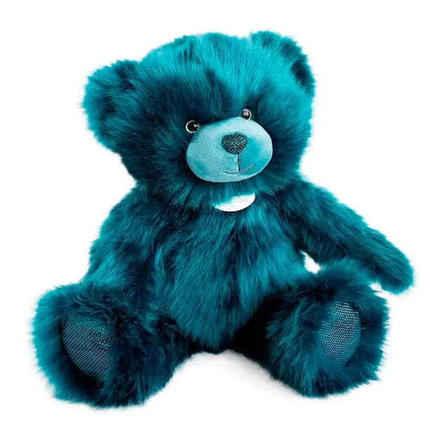 Мягкая игрушка Doudou &ndash; Медвежонок темно-бирюзовий (40 cm)