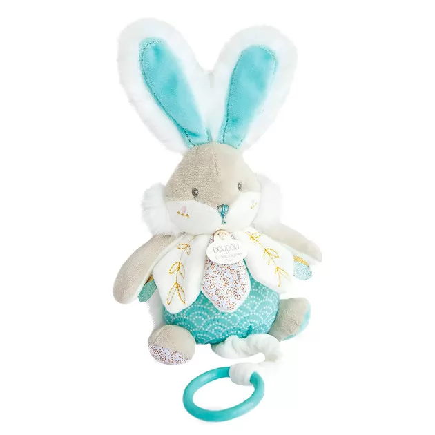 Музична іграшка Doudou &ndash; Кролик м'ятний(20 cm)