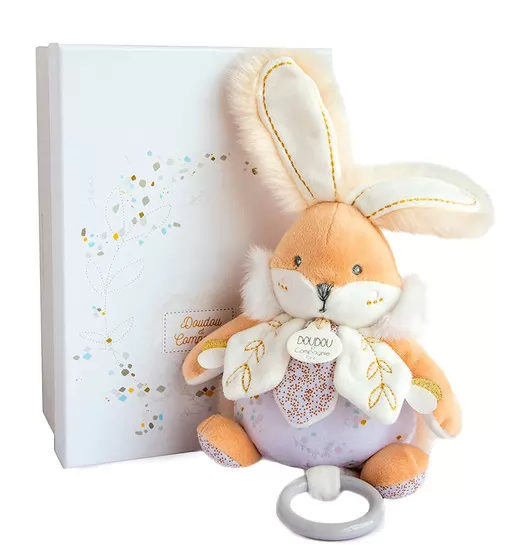 Музична іграшка Doudou – Кролик лавандовий (20 cm) - DC3491_2.jpg - № 2