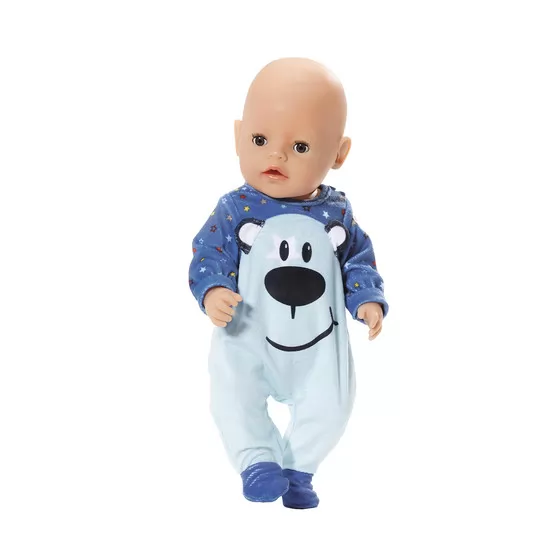 Одежда для куклы BABY BORN - СТИЛЬНЫЙ КОМБИНЕЗОН (голубой)