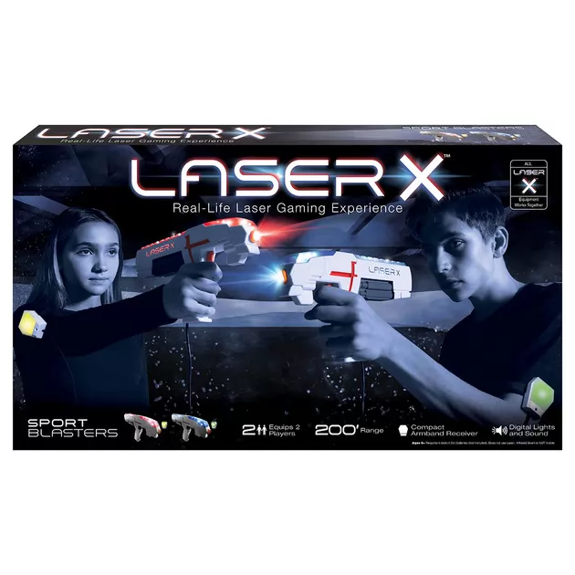 Ігровий набір для лазерних боїв - Laser X Sport для двох гравців