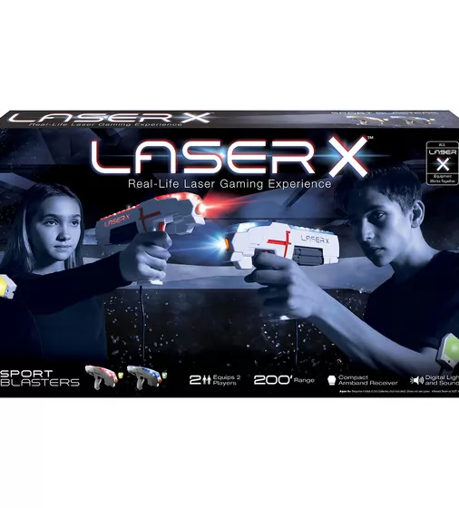 Игровой набор для лазерных боев - Laser X Sport для двух игроков - 88842_6.jpg - № 6
