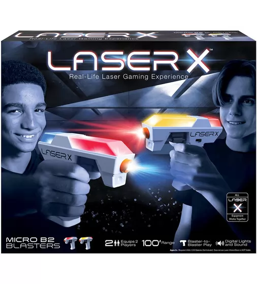 Ігровий набір для лазерних боїв - Laser X Micro для двох гравців - 87906_5.jpg - № 5