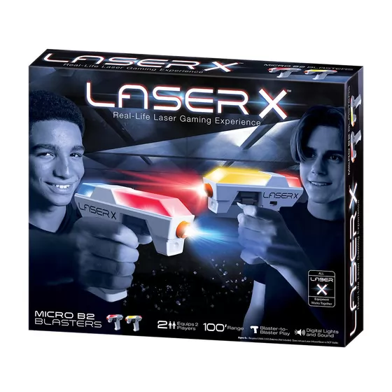 Игровой набор для лазерных боев - Laser X Micro для двух игроков