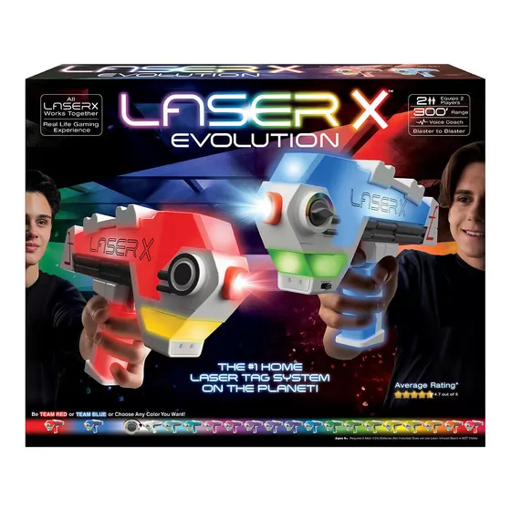 Ігровий набір для лазерних боїв - Laser X Evolution для двох гравців