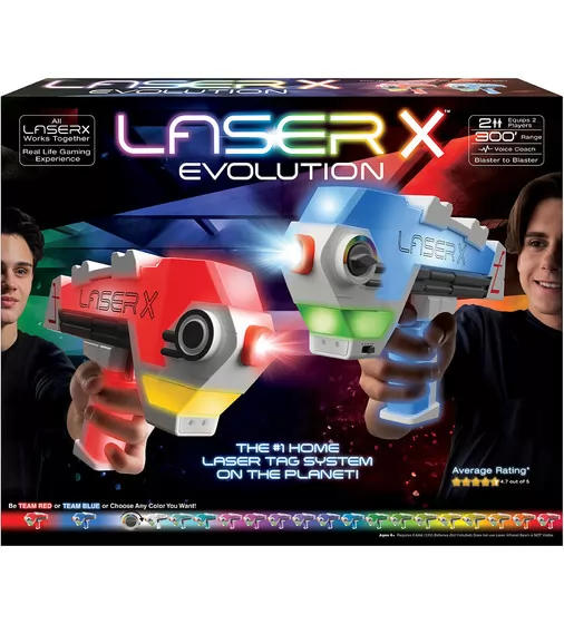 Ігровий набір для лазерних боїв - Laser X Evolution для двох гравців - 88908_5.jpg - № 5