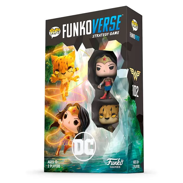Настольная игра FUNKOVERSE с двумя фигурками - DC 102