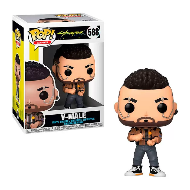 Ігрова фігурка Funko POP! серії Cyberpunk 2077" - Ві-чоловік"