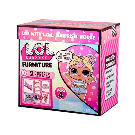 Игровой набор с куклой L.O.L. Surprise! серии Furniture" - Леди-Релакс"