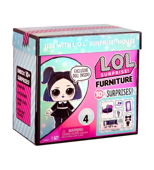 Ігровий набір з лялькою L.O.L. Surprise! серії Furniture" - Леді-Сутінки" - 572640_8.jpg - № 8