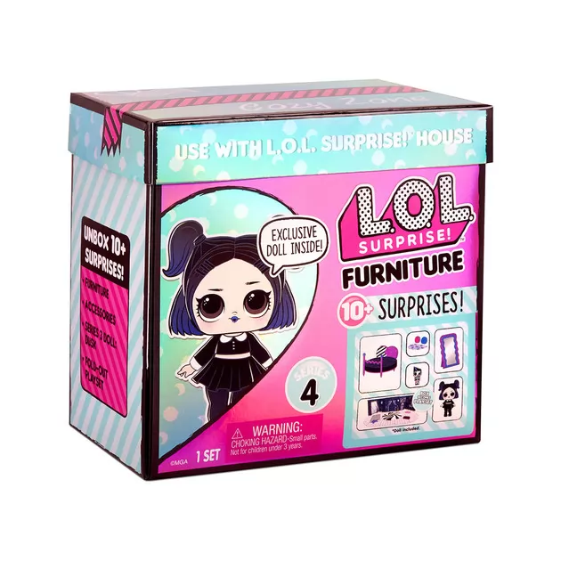 Ігровий набір з лялькою L.O.L. Surprise! серії Furniture" - Леді-Сутінки"