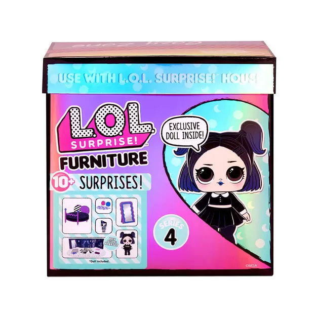Ігровий набір з лялькою L.O.L. Surprise! серії Furniture" - Леді-Сутінки"