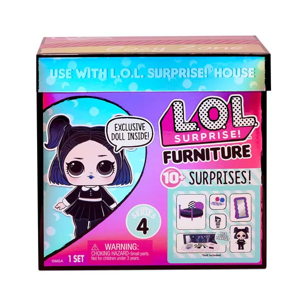 Ігровий набір з лялькою L.O.L. Surprise! серії Furniture" - Леді-Сутінки"