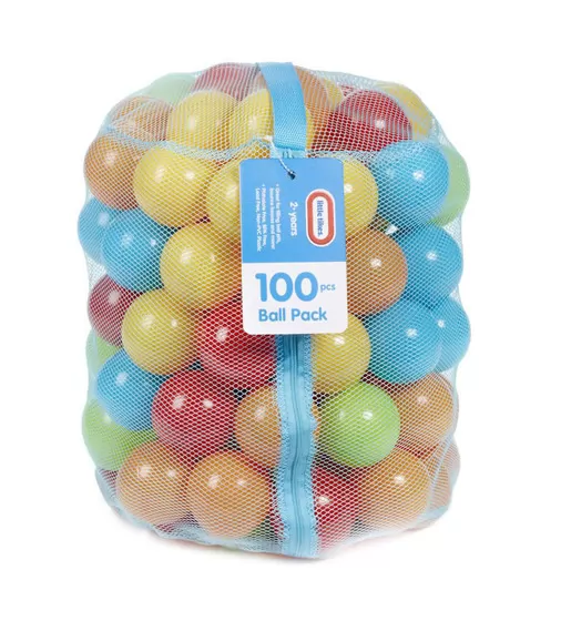Набір кульок для сухого басейну - Різнокольорові кульки - 642821E4C_1.jpg - № 1