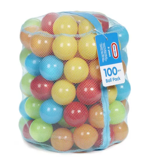 Набір кульок для сухого басейну - Різнокольорові кульки - 642821E4C_2.jpg - № 2