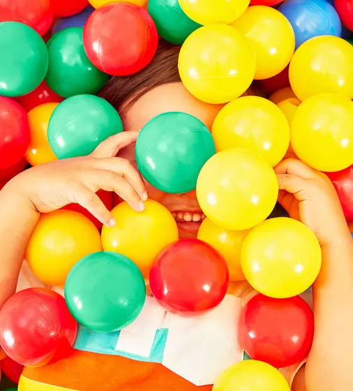 Набір кульок для сухого басейну - Різнокольорові кульки - 642821E4C_4.jpg - № 4