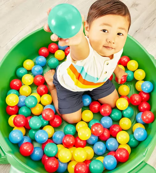 Набір кульок для сухого басейну - Різнокольорові кульки - 642821E4C_5.jpg - № 5