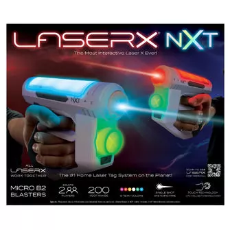 Ігровий набір для лазерних боїв – Laser X NXT Micro для двох гравців