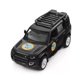 Автомодель серії Шеврони Героїв - Land Rover Defender 110 - ГУР МО