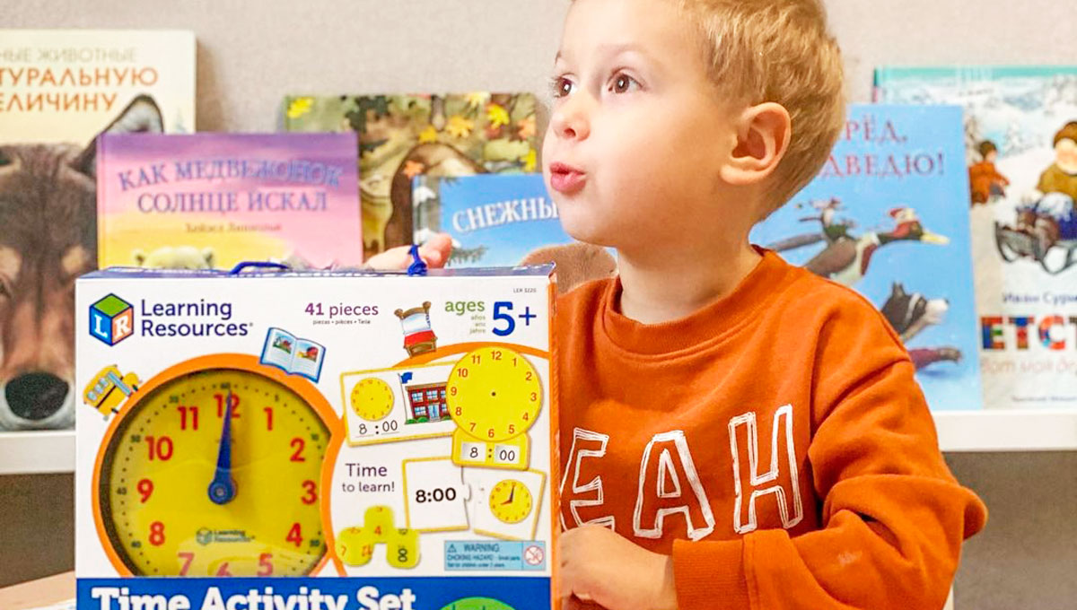 Изучаем время вместе с Learning Resources! | KIDDISVIT. Игрушки от ...