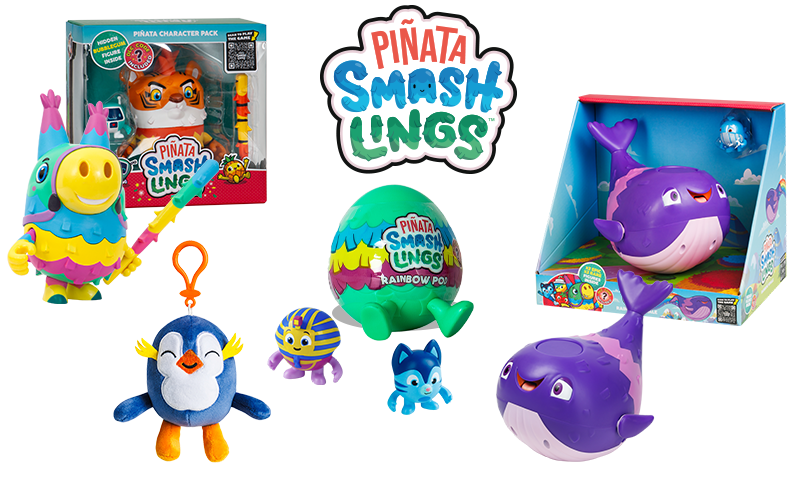 Зустрічайте героїв з популярної гри Pinata Smashlings!
