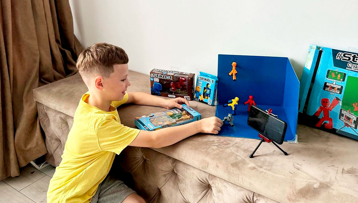 Игровой набор для анимации Stikbot! | KIDDISVIT. Игрушки от мировых брендов