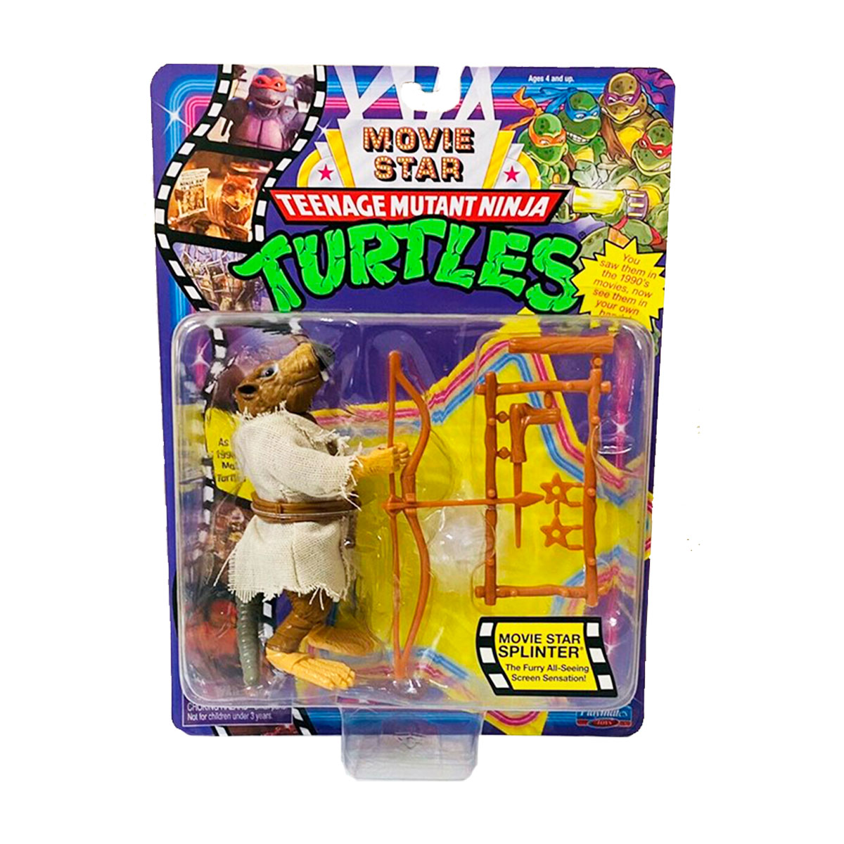 Фигурка серии Movie Star 1992 - Сплинтер за 299.00 грн. ✓ Купить TMNT |  KIDDISVIT. Іграшки від світових брендів