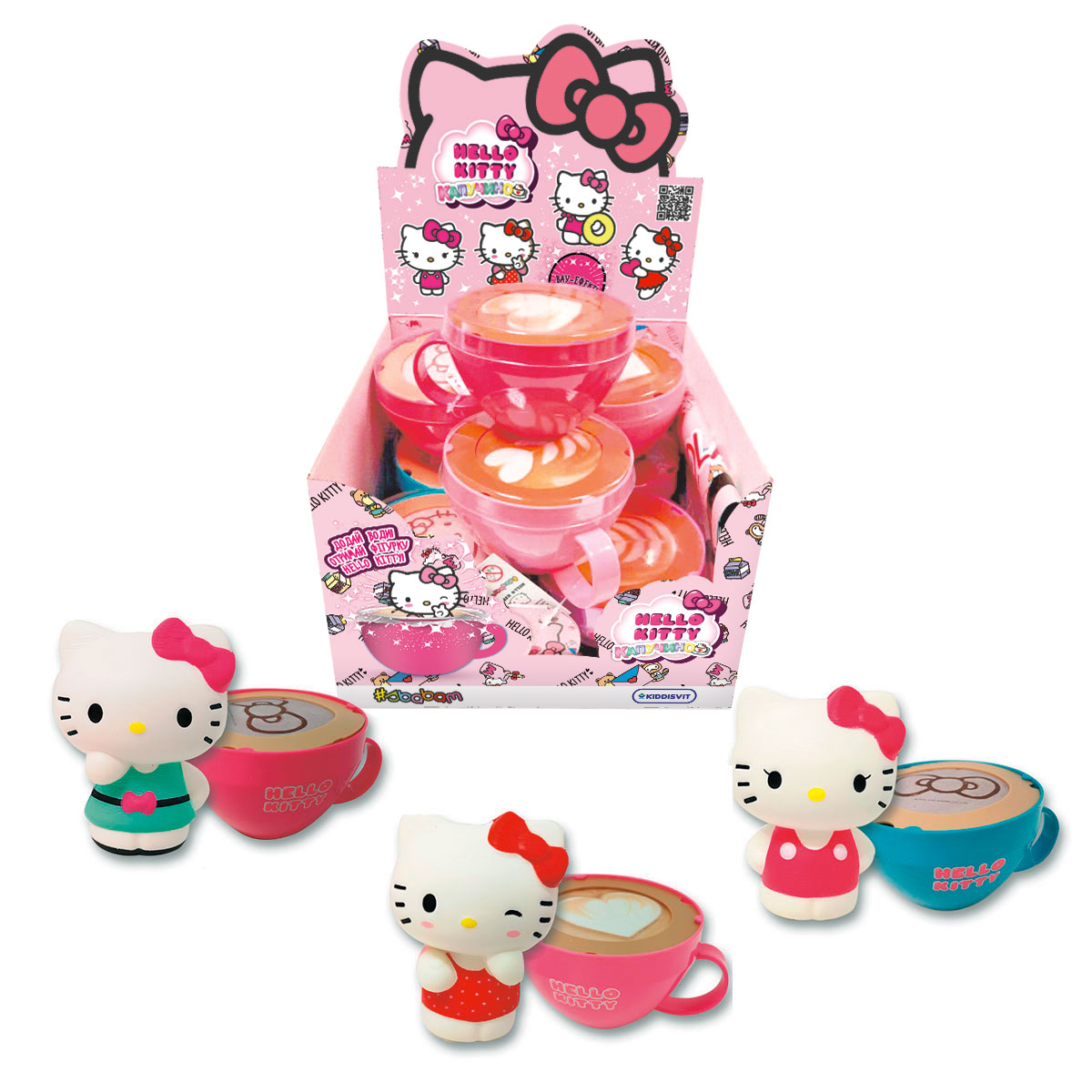 Коллекционная фигурка-сюрприз Hello Kitty – Капучино за 195.00 грн. ✓  Купить #sbabam | KIDDISVIT. Іграшки від світових брендів