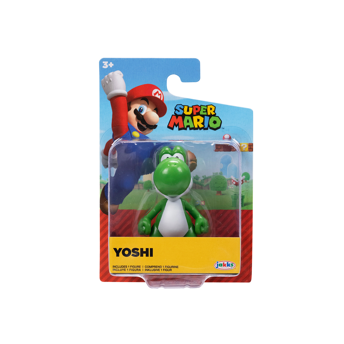 Игровая фигурка с артикуляцией SUPER MARIO - Зеленый Йоши 6 cm за