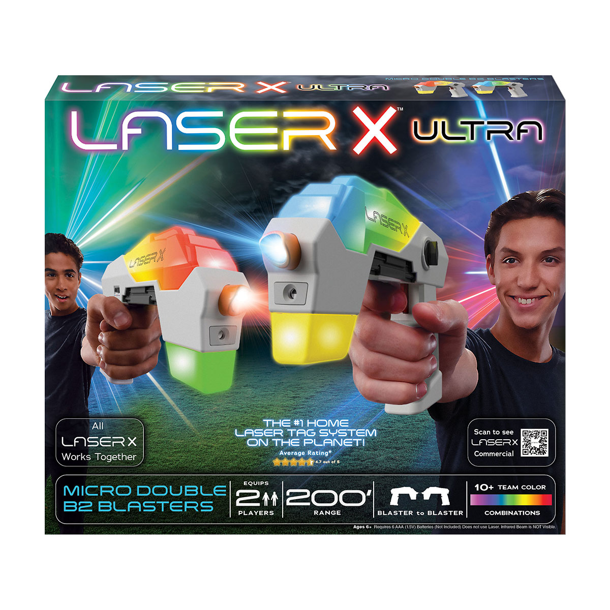 Ігровий набір для лазерних боїв - Laser X Ultra Micro для двох